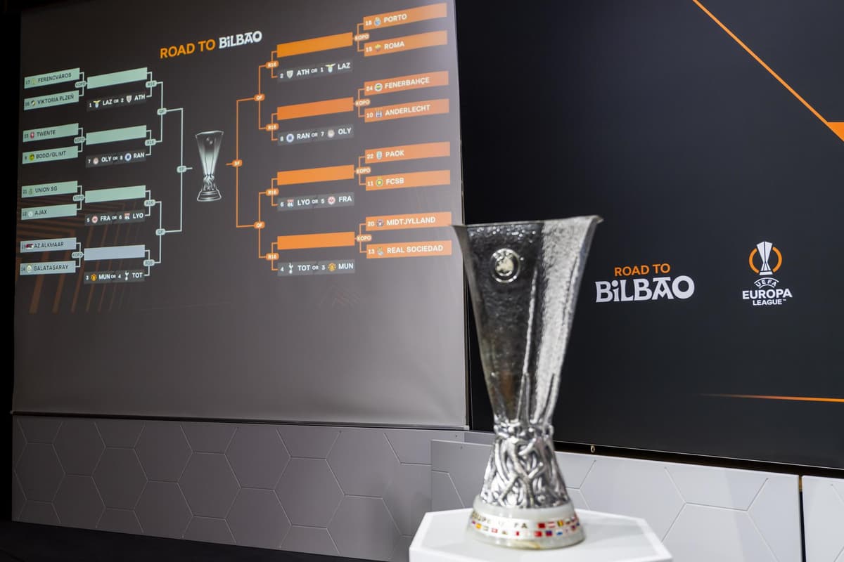 Cuadro del torneo tras el sorteo de la UEFA Europa League