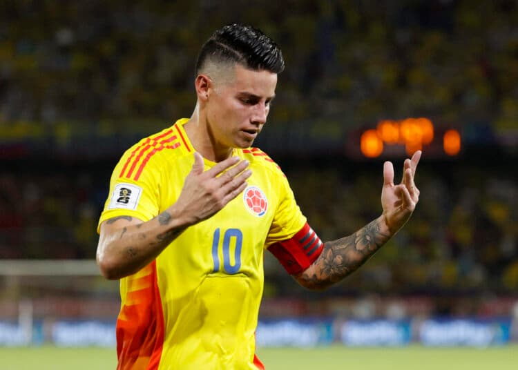 James Rodríguez y Luis Díaz lideran lista con la que Colombia busca clasificar al Mundial