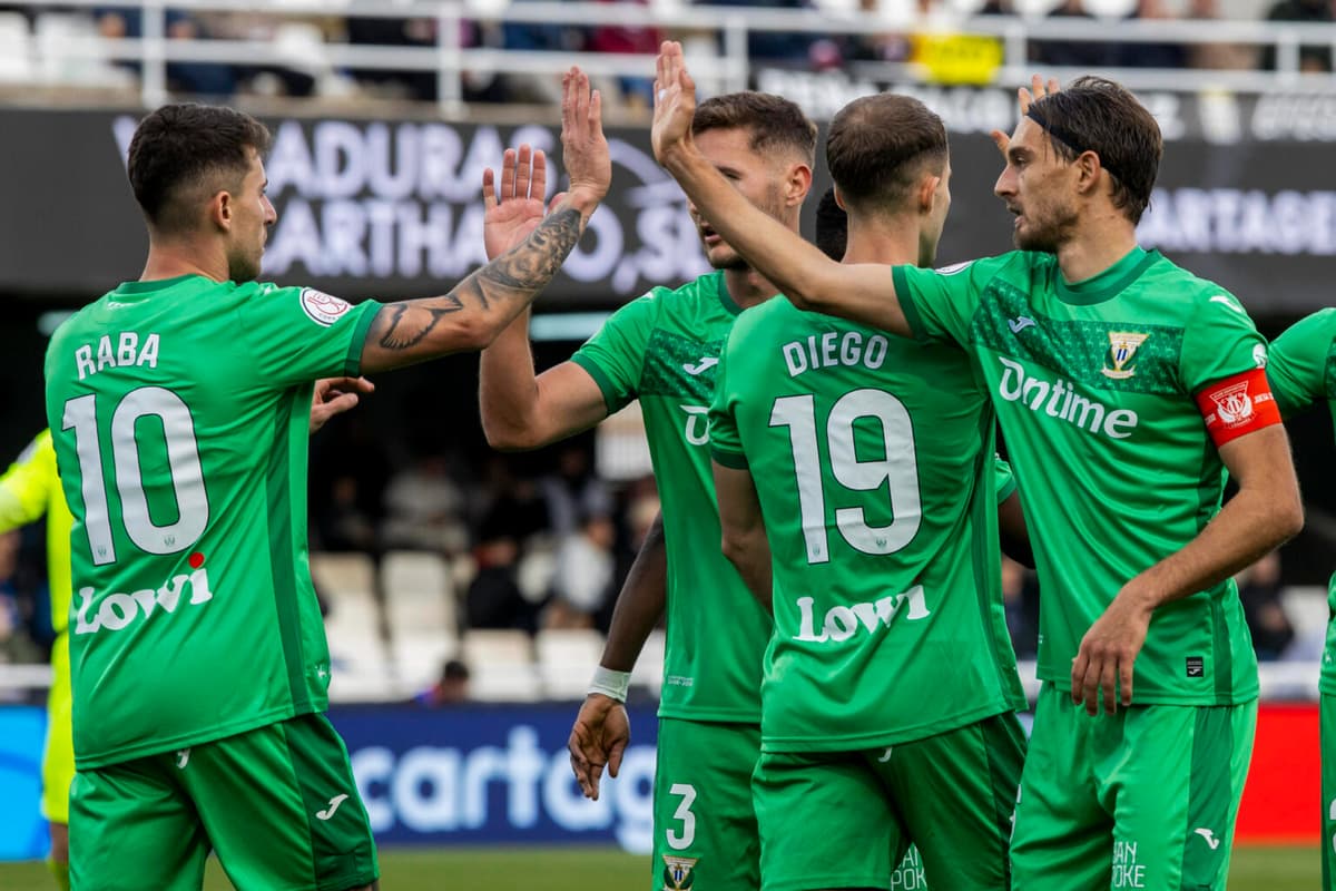 1-2. El Leganés con dos sudamericanos en la banca avanza