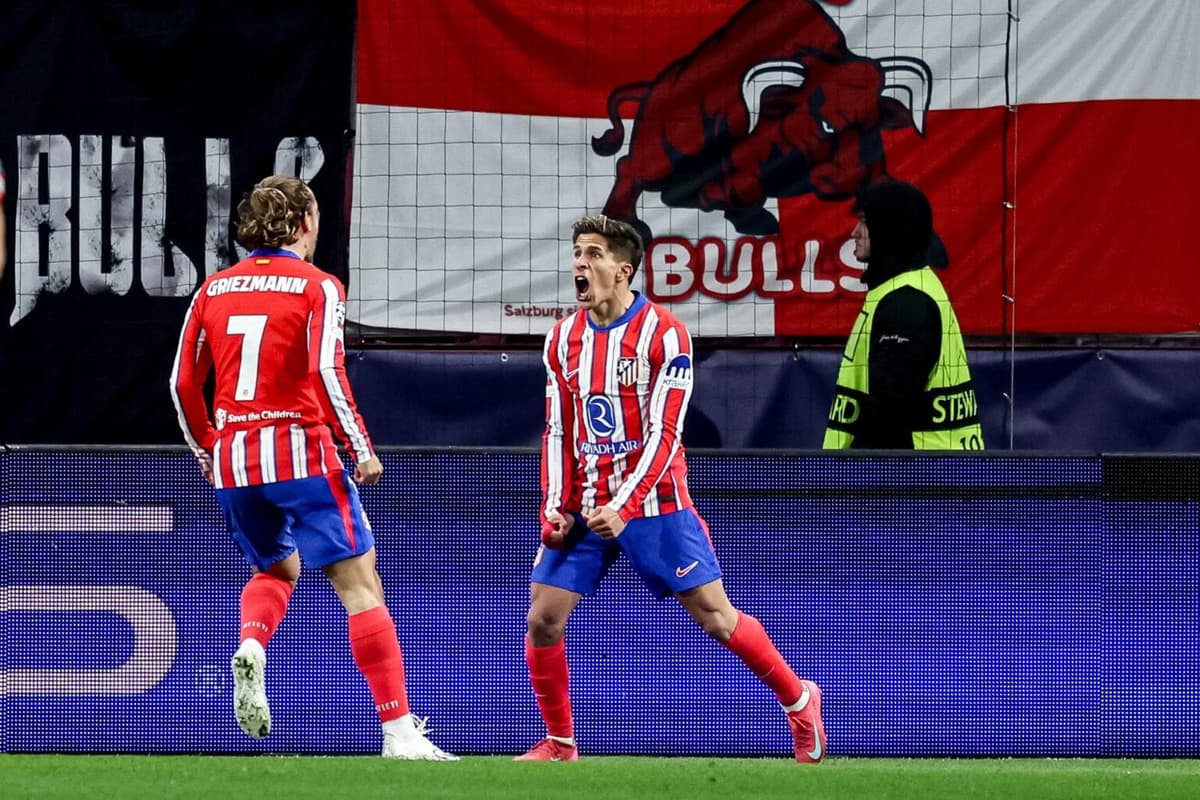 1-4. Con la figura de argentino Giuliano Simeone Atlético se instala en el ‘top 8’