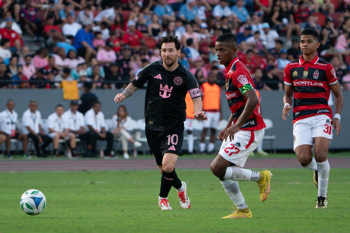 El argentino Messi y el Inter Miami cerrarán su pretemporada en Honduras