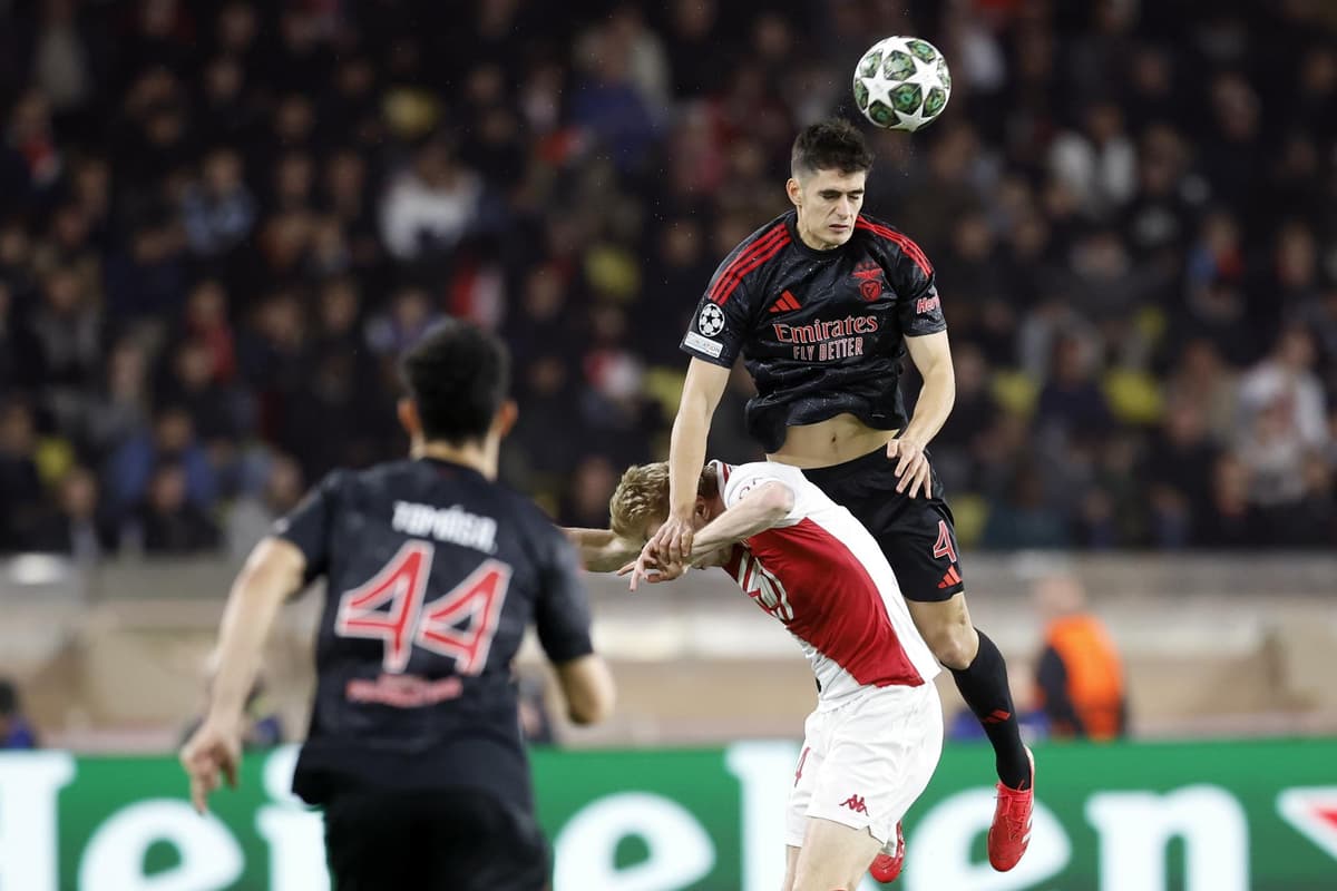 El Benfica pese a la lesión del argentino Di María castiga a Mónaco