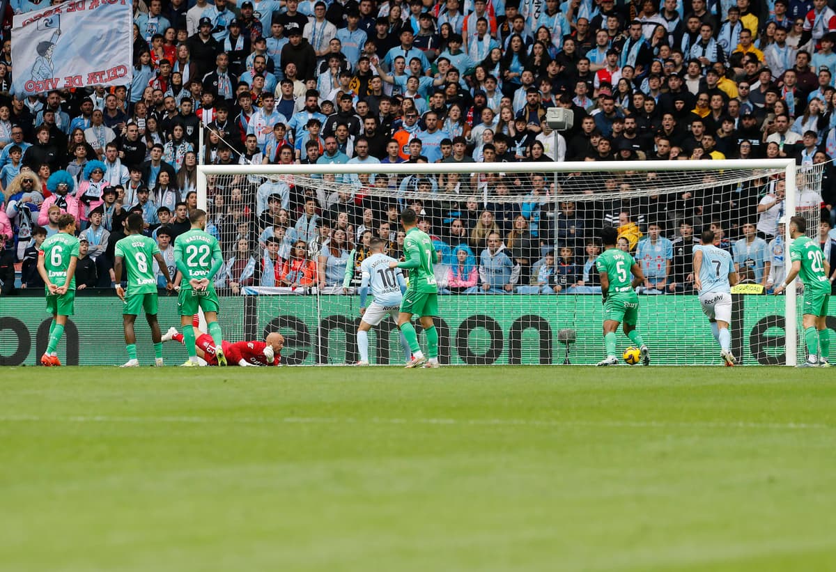 2-1. El Celta entra en la pelea por Europa y alarga el sufrimiento del Leganés