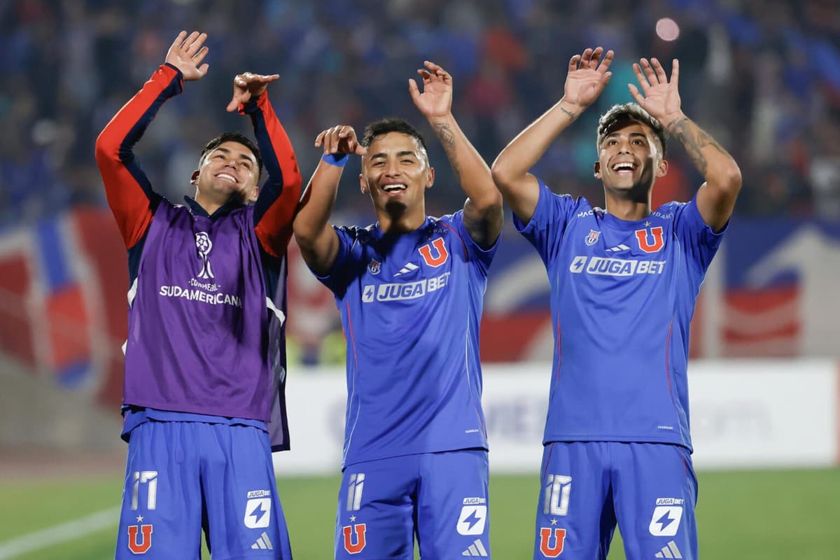 La U de Chile golea a Guaraní y apuntala su avance a octavos de la Sudamericana