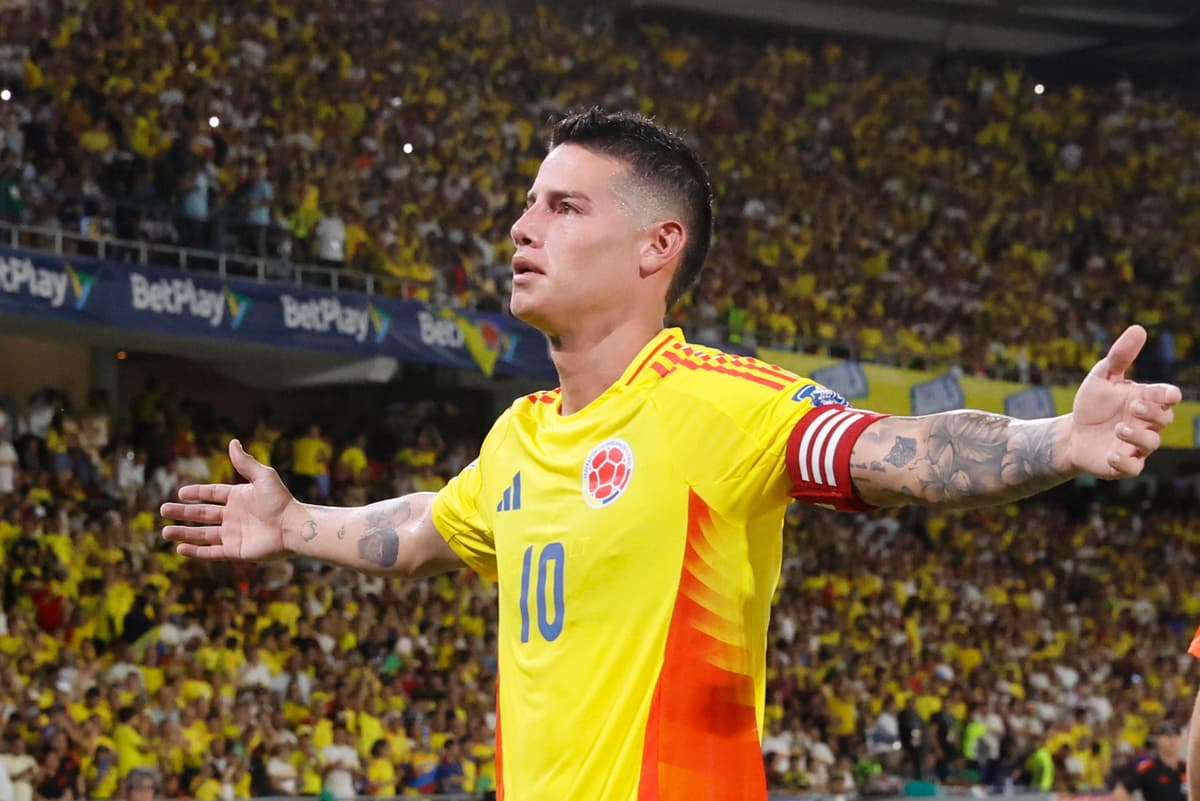 James Rodríguez y Luis Díaz liderarán a Colombia frente a Nueva Zelanda y Australia