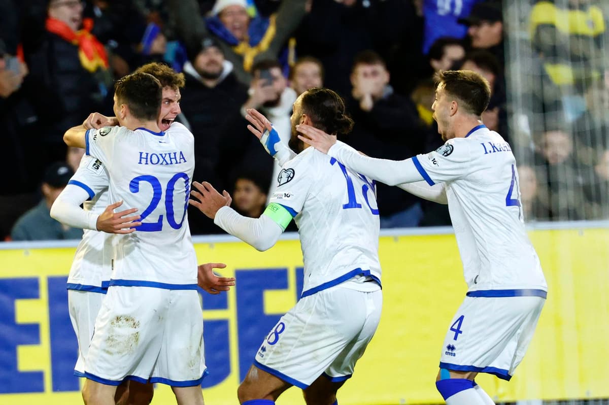 Asllani marca y Kosovo sueña