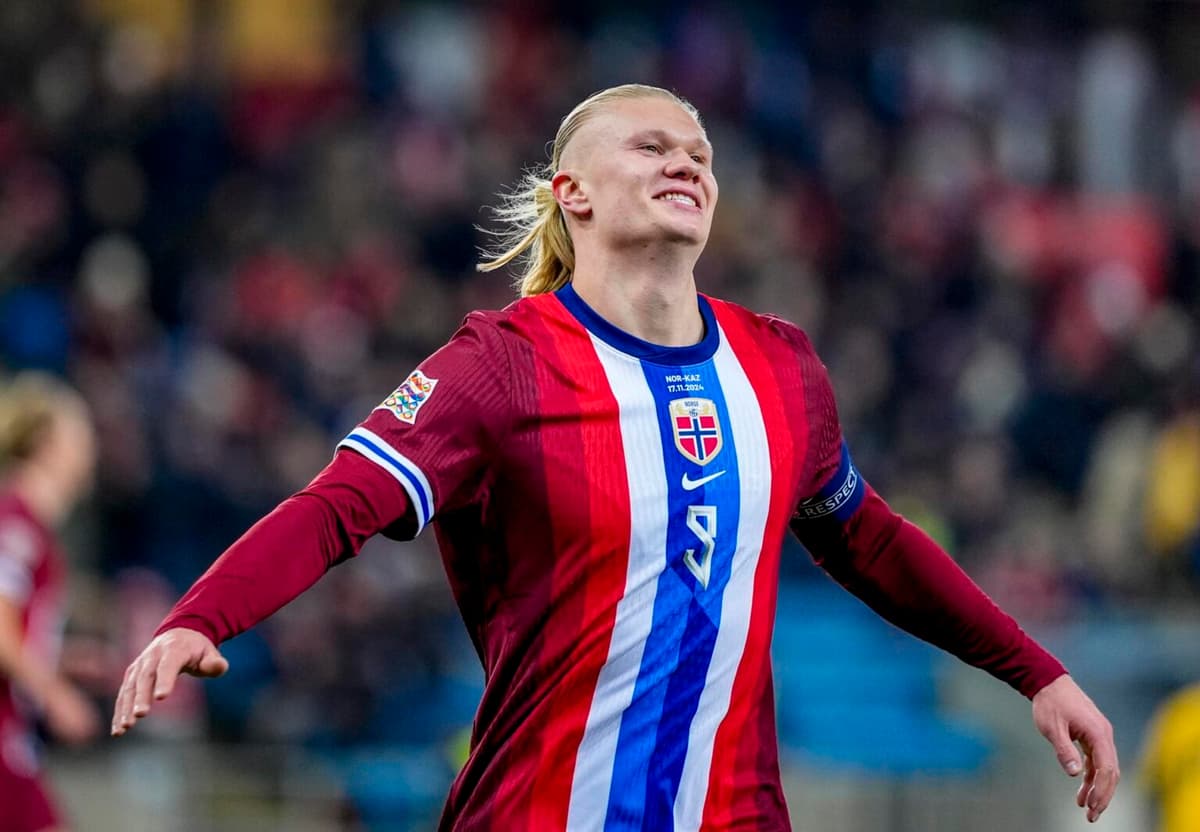 Noruega de la mano de Haaland se pone a un paso del mundial