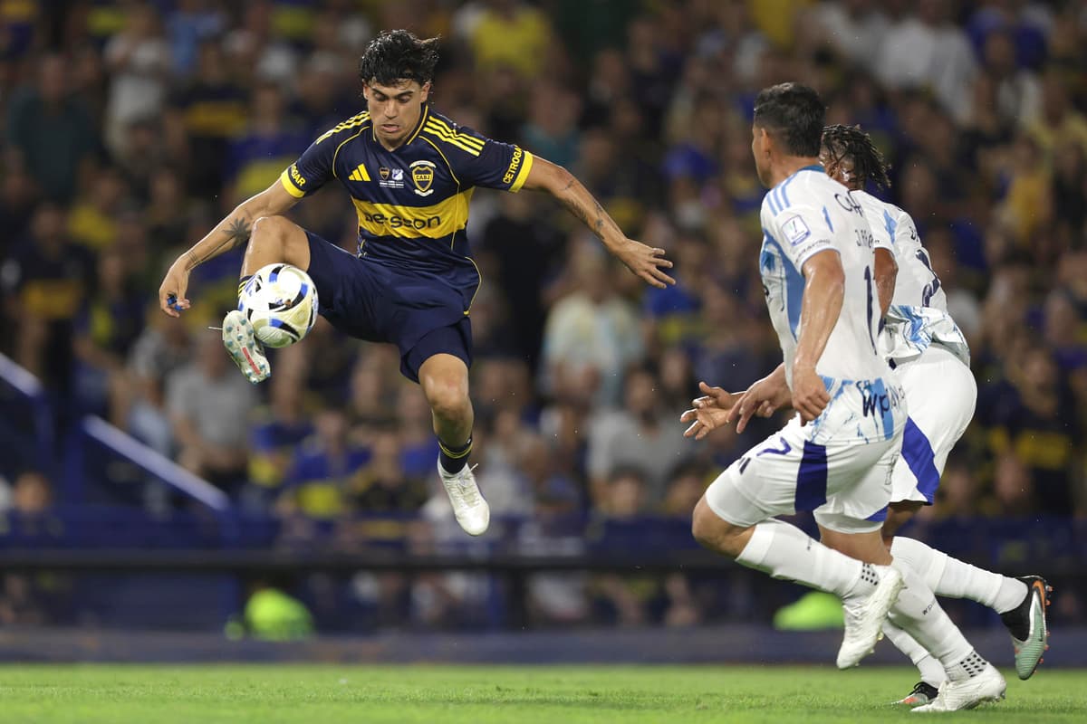 Con gol uruguayo y paraguayo Boca golea a Defensa y Justicia