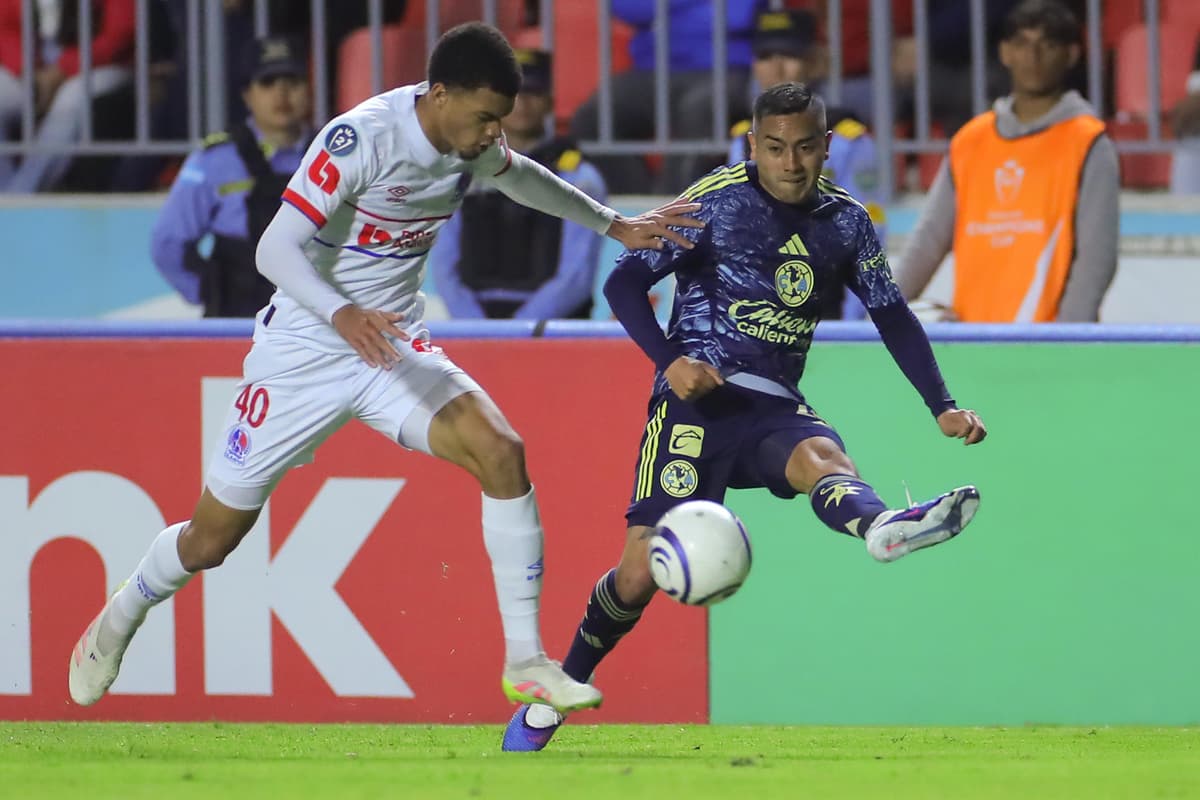 El América con gol del chileno Dávila golpea primero ante el Olimpia en la Copa de Campeones