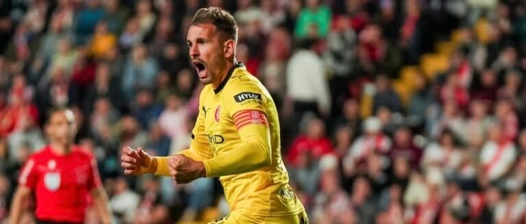 Girona salva un punto ante el Rayo Vallecano gracias al uruguayo Stuani