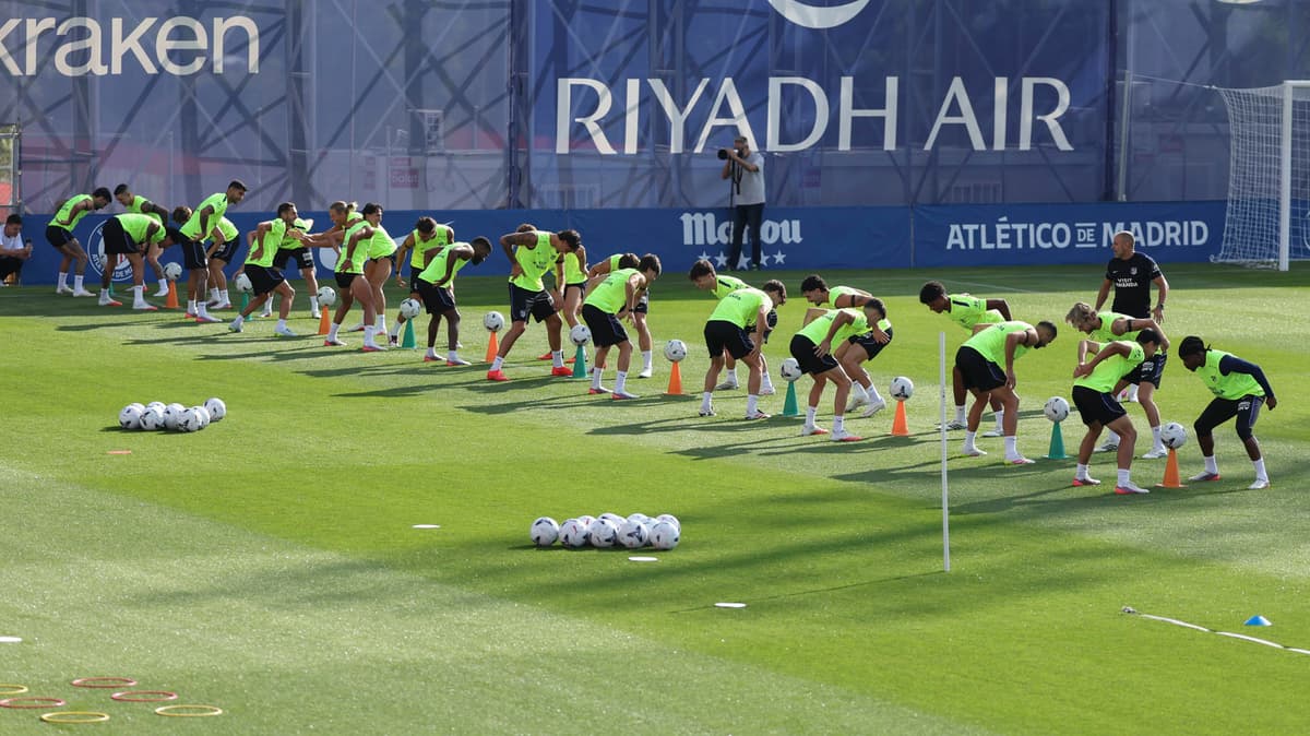 Sorloth, única baja del último entrenamiento antes de recibir al Villarreal