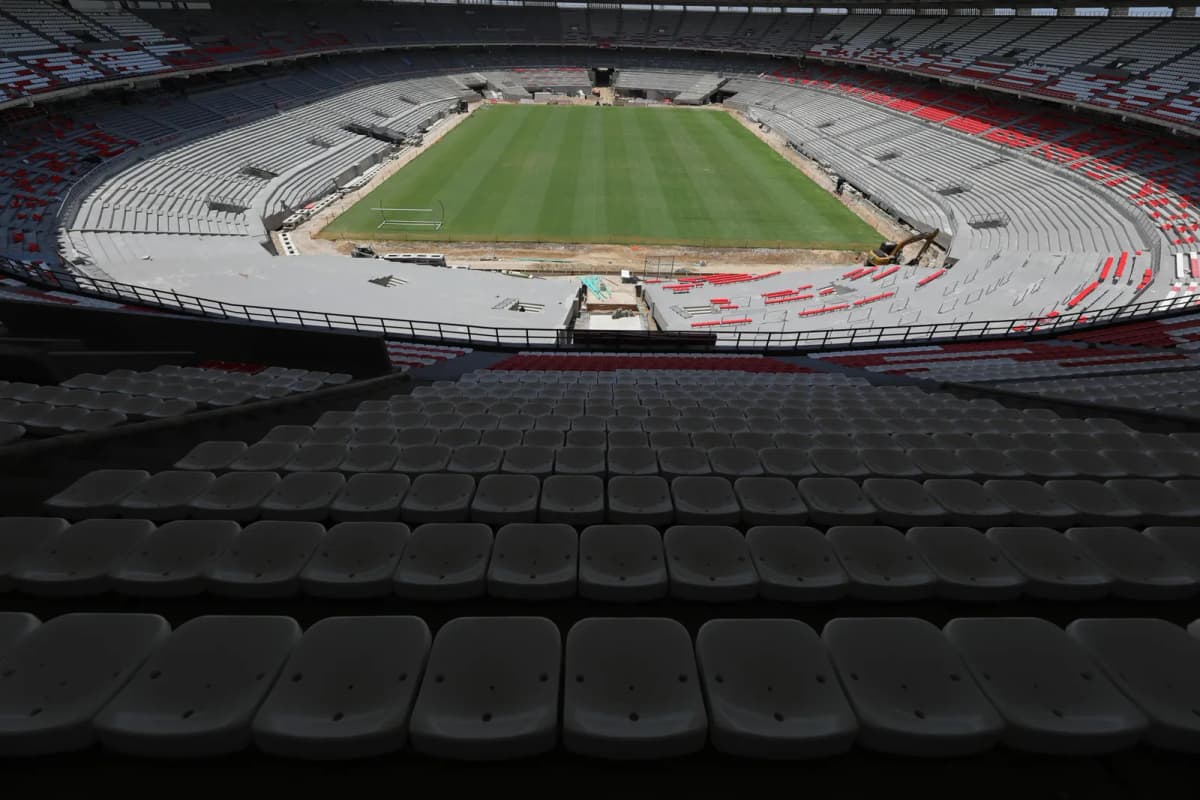 Estadio Metropolitano Roberto Meléndez de Barranquilla, Colombia, sede de la final de la Copa Sudamericana entre Atlético Mineiro y Boca Juniors.