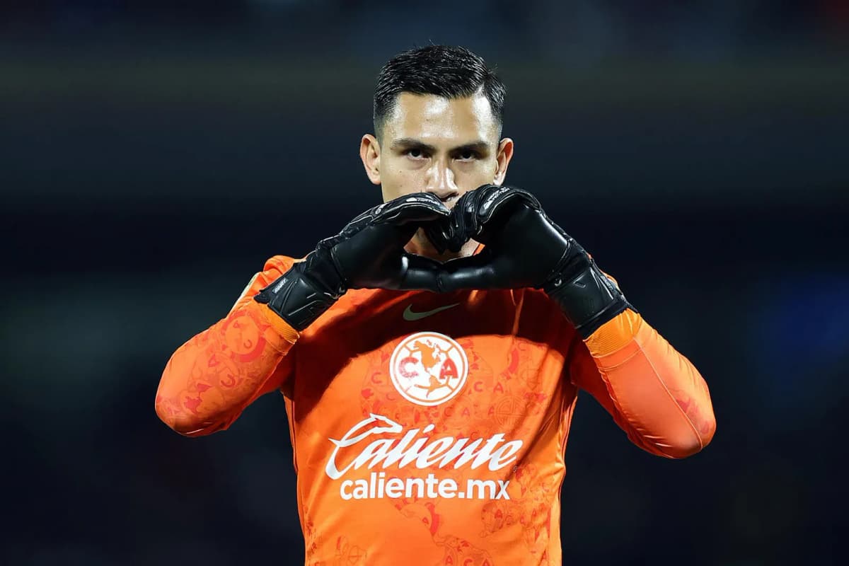 Luis Ángel Malagón, portero del América, durante un partido en el estadio Olímpico Universitario de Ciudad de México.