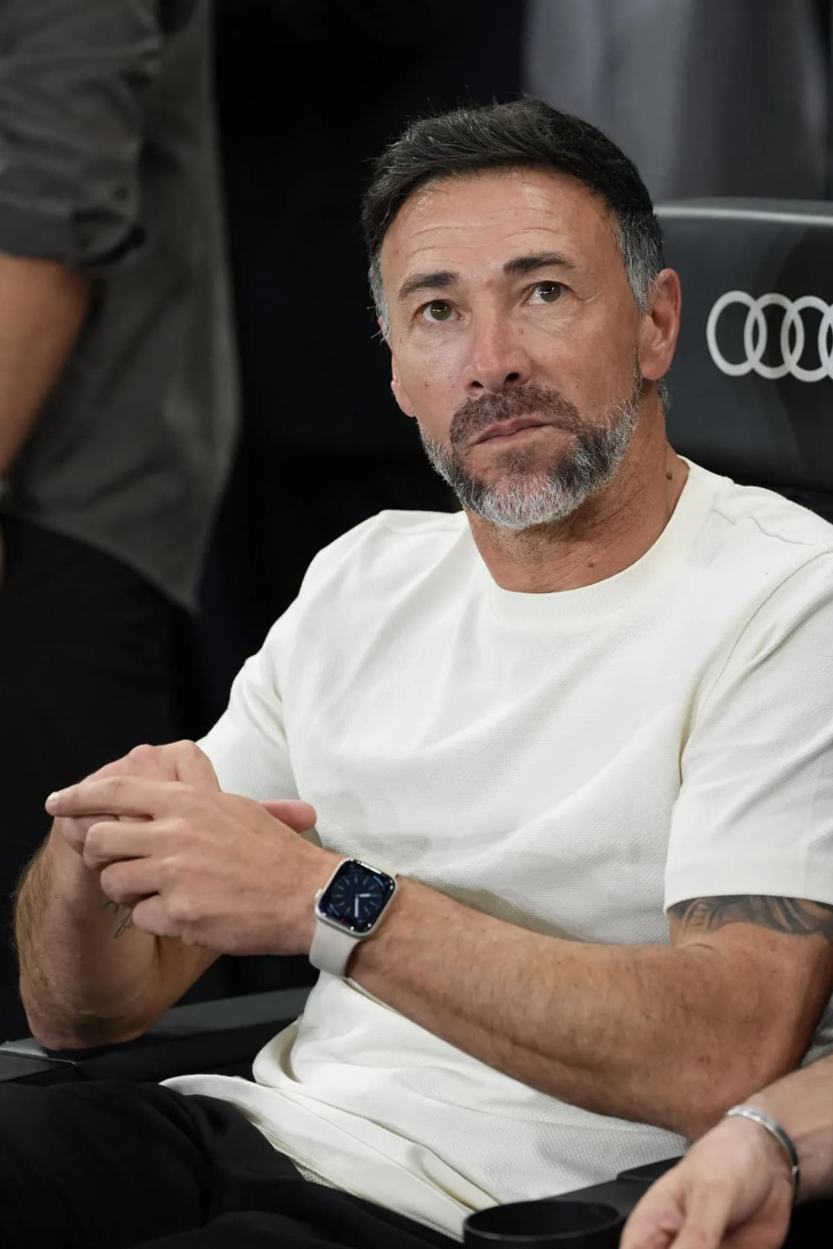 El argentino Cristian González, entrenador del Inter Miami, durante un encuentro de la MLS.