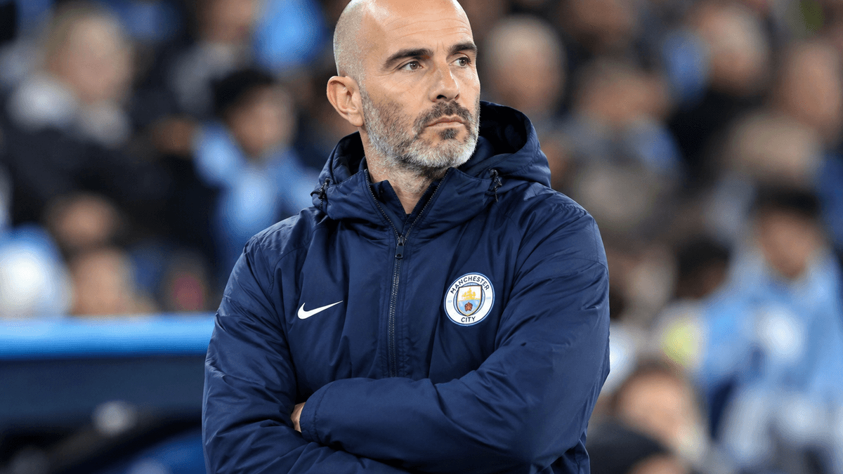 Enzo Maresca, técnico italiano del Manchester City, durante una comparecencia previa al partido contra el Liverpool.