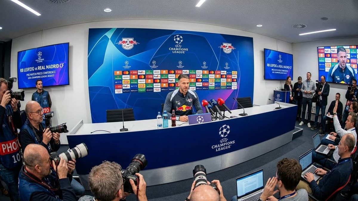 El argentino Martín Demichelis, entrenador del RB Leipzig, analiza el desafío ante el Real Madrid en la Liga de Campeones.