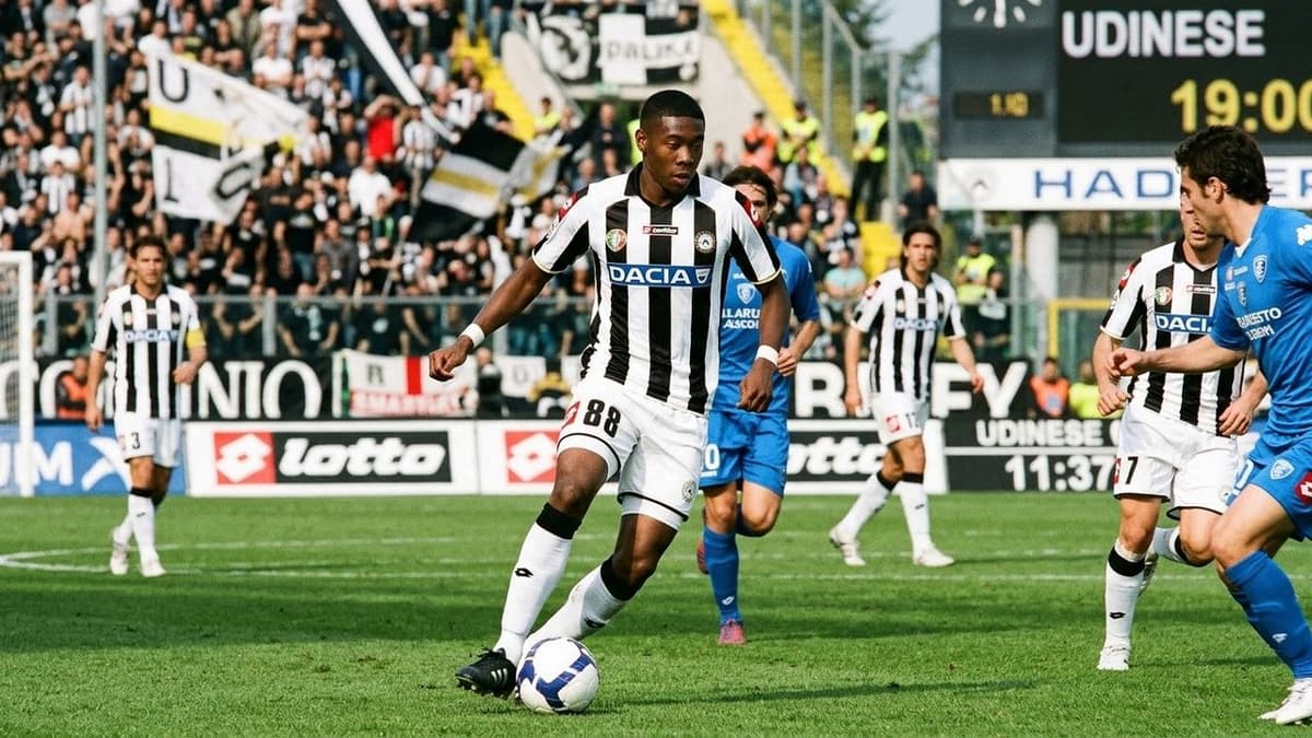 El austríaco David Alaba, futbolista del Udinese italiano.