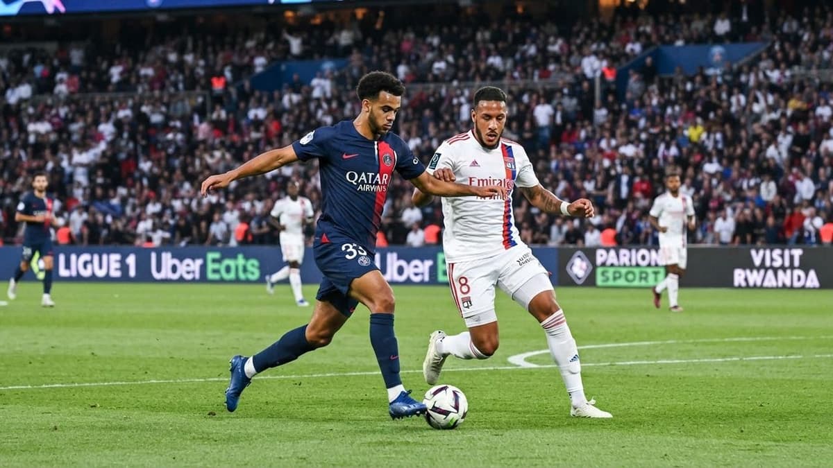 El PSG y el Lyon se enfrentan en un partido de la Ligue 1, aplazado al lunes por las protestas previstas en Francia.