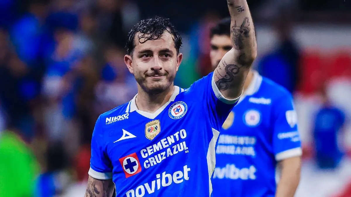 Alan Mozo jugando con Cruz Azul