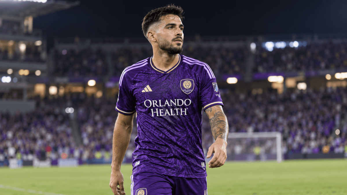 El argentino Martín Ojeda, máximo goleador histórico de Orlando City y colíder de asistencias del club.