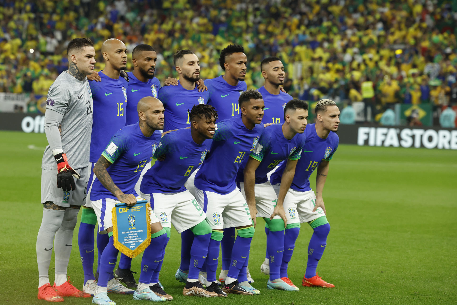 Jugadores de Brasil, en una fotografía de archivo. EFE/ Juanjo Martin