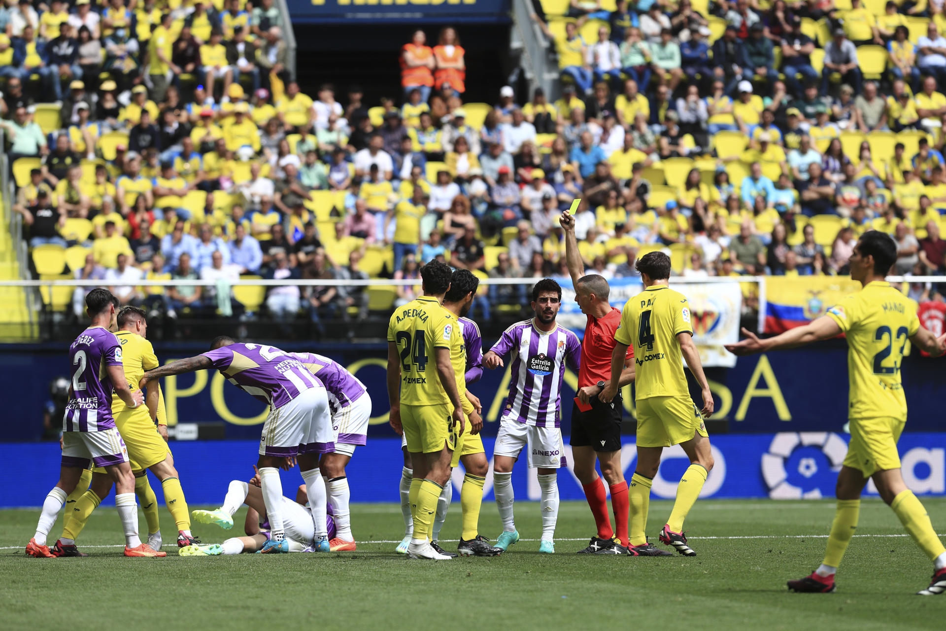 1-2. El Valladolid frustra al Villarreal tras un efectivo primer acto -  Latingoles