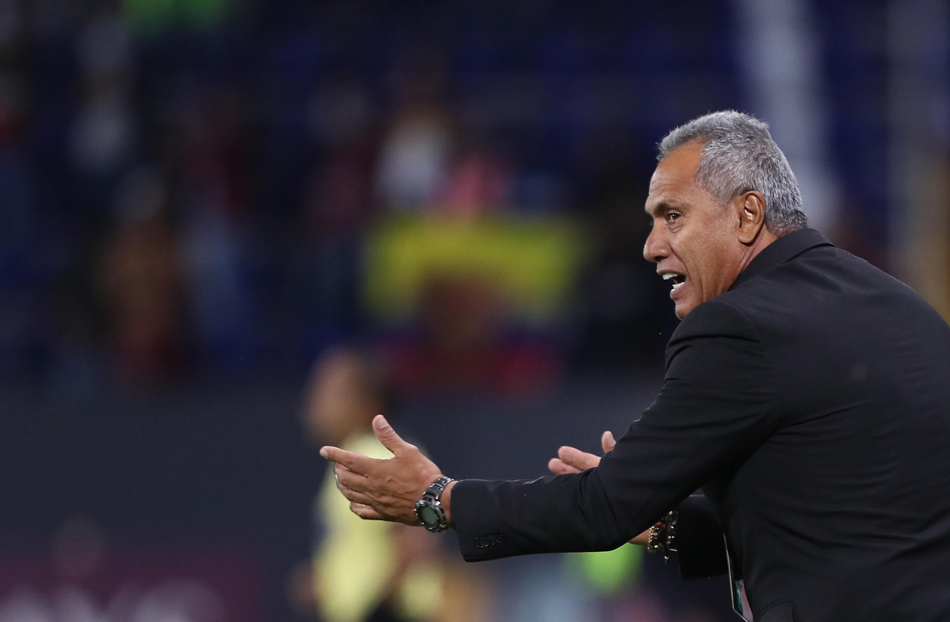 El entrenador de Tolima, Hernán Torres, en una fotografía de archivo. EFE/José Jácome