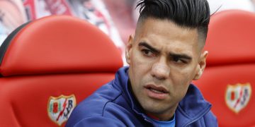 alt Colombiano Falcao, baja por lesión frente al Villarreal