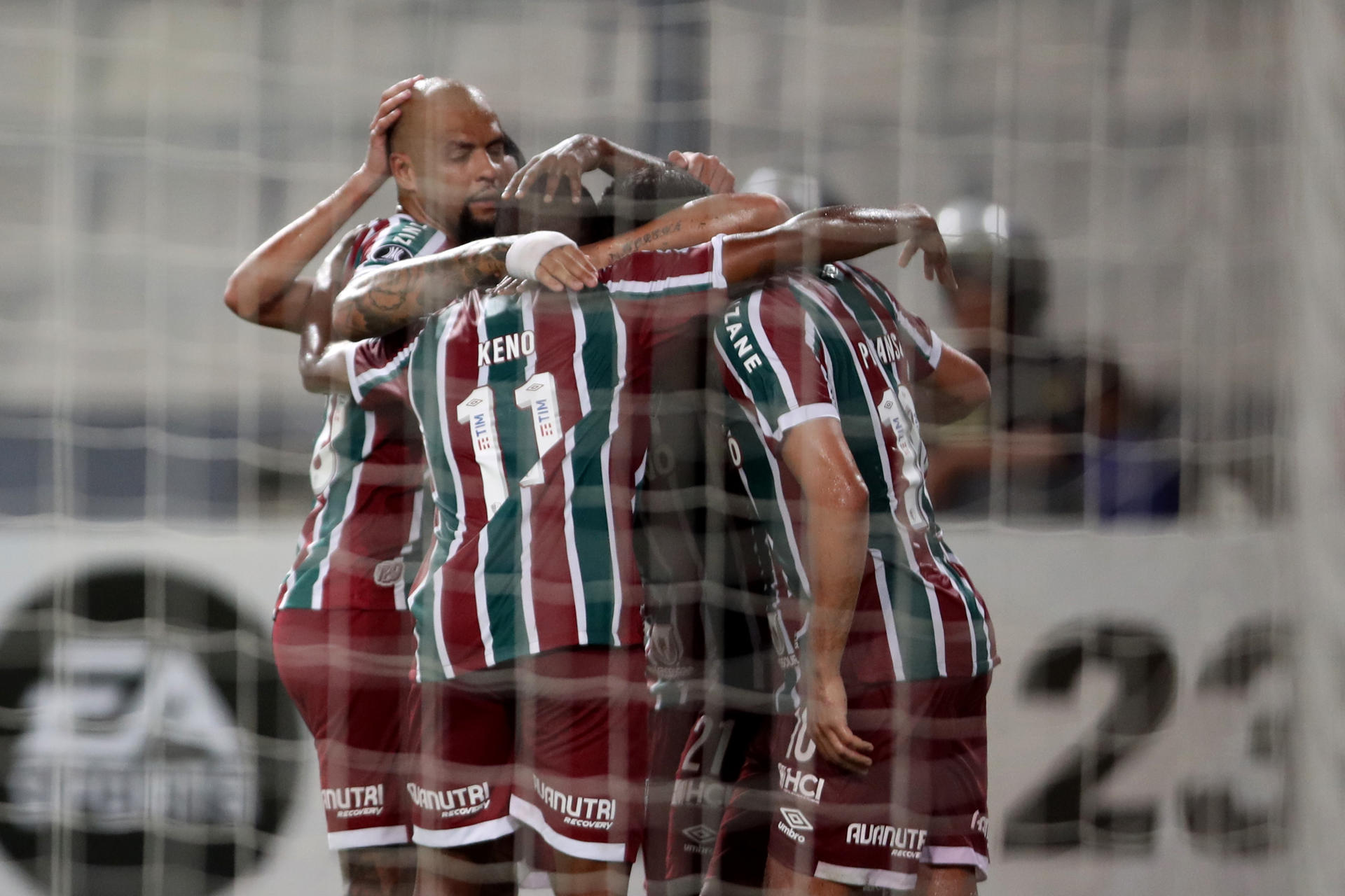 Jugadores de Fluminense, en una imagen de archivo. EFE/ Paolo Aguilar