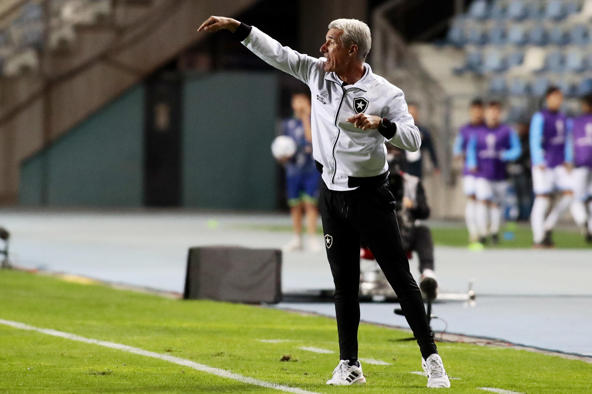 El entrenador Luis Castro, del Botafogo, en una fotografía de archivo. EFE/Osvaldo Villarroel