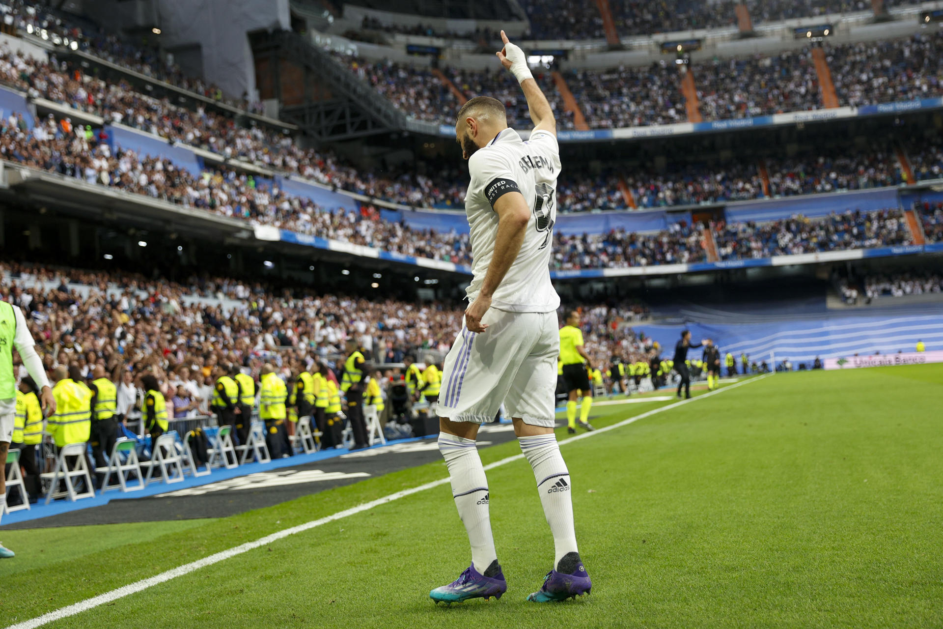 El delantero francés del Real Madrid, Karim Benzema, en una foto de archivo. EFE / Rodrigo Jiménez.