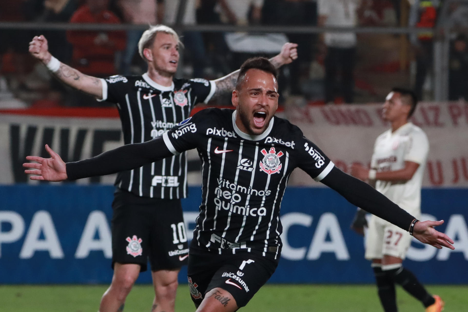 Maycon de Corinthians, en una fotografía de archivo. EFE/Aldair Mejía