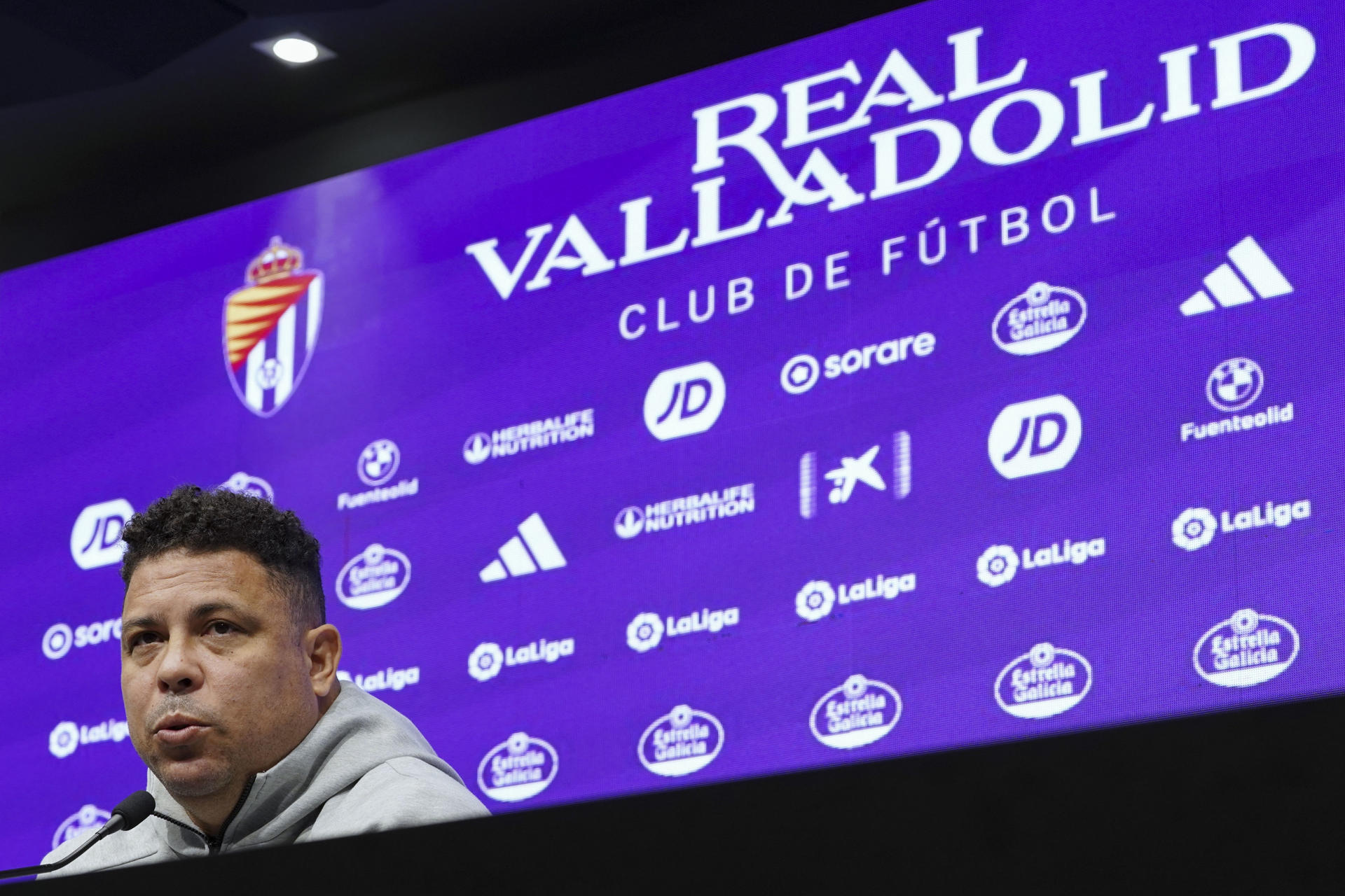 El presidente del Real Valladolid, Ronaldo Nazário, en una foto de archivo .EFE/Nacho Gallego
