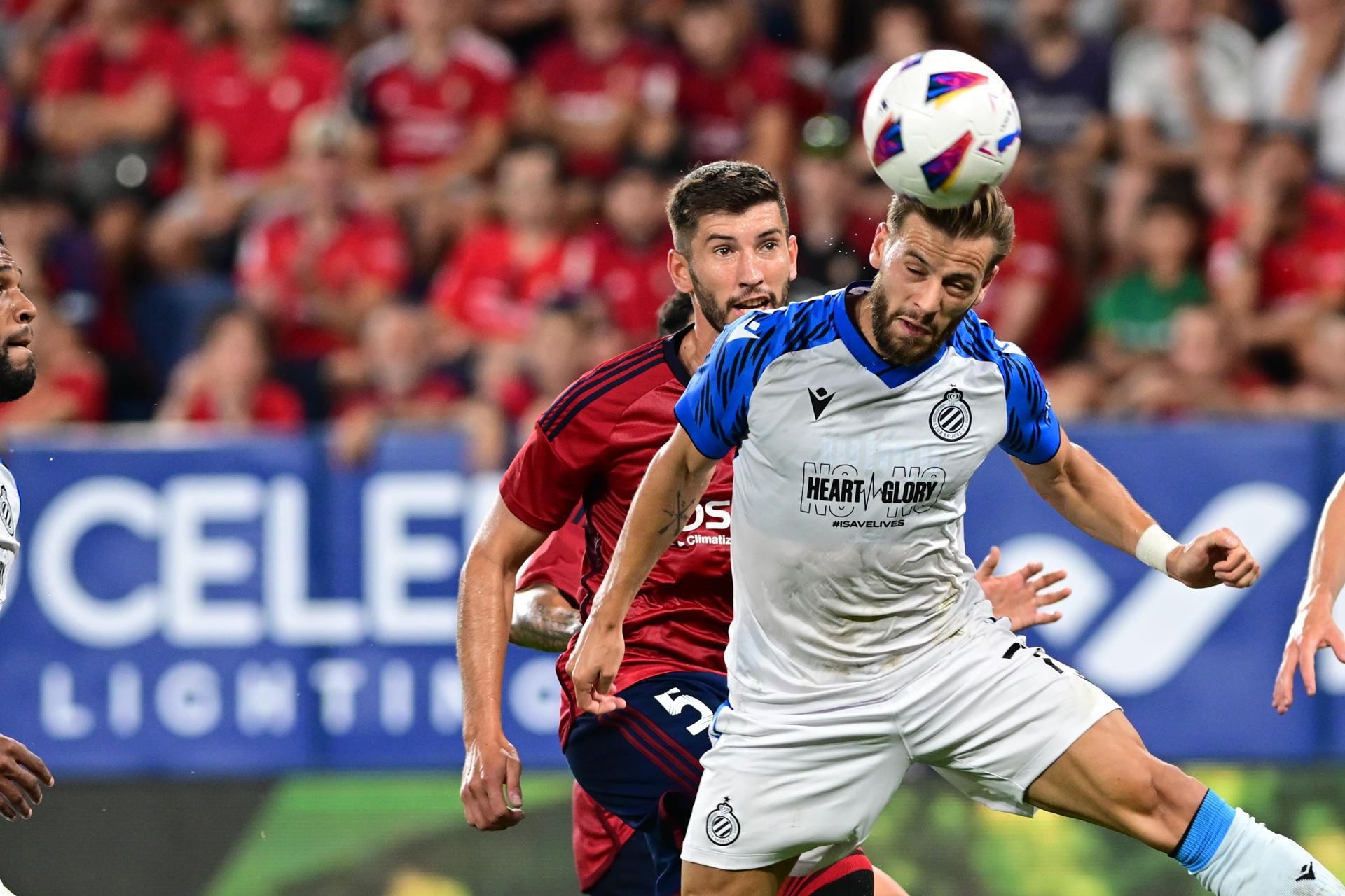 alt 1-2. Osasuna cae en El Sadar y deberá remontar en Brujas