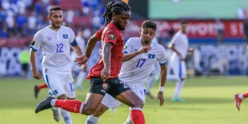 alt 2-3. Trinidad y Tobago derrota a domicilio a El Salvador en Liga de Naciones de Concacaf