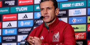 Fotografía de archivo del seleccionador de México, Jaime Lozano. EFE/EPA/ERIK S. LESSER