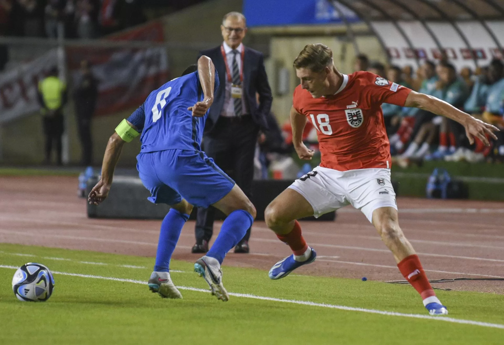 alt 1-1. Albania, en una fase final por segunda vez en su historia