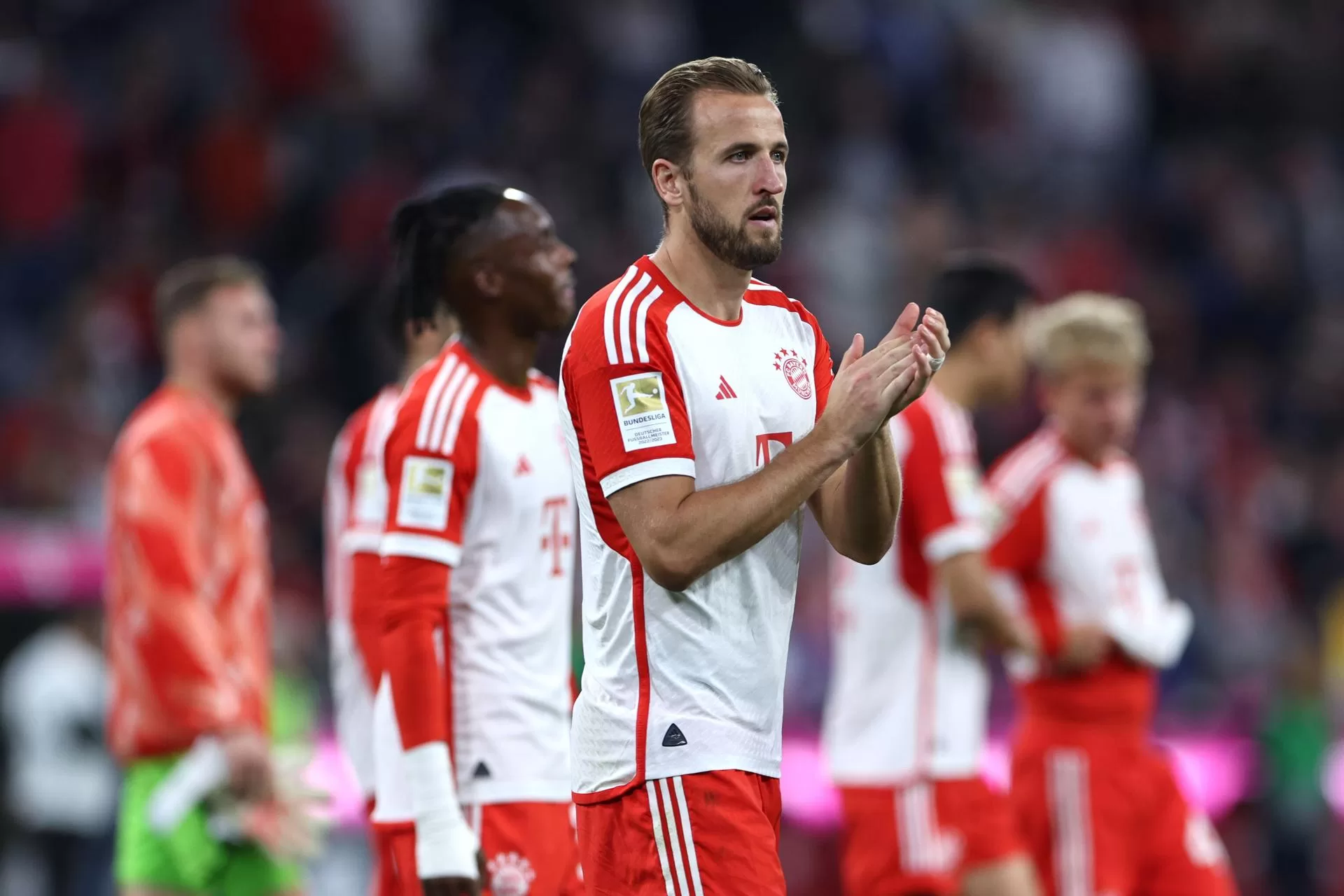 Harry Kane del Bayern de Munich en una foto de archivo. EFE/EPA/Anna Szilagyi