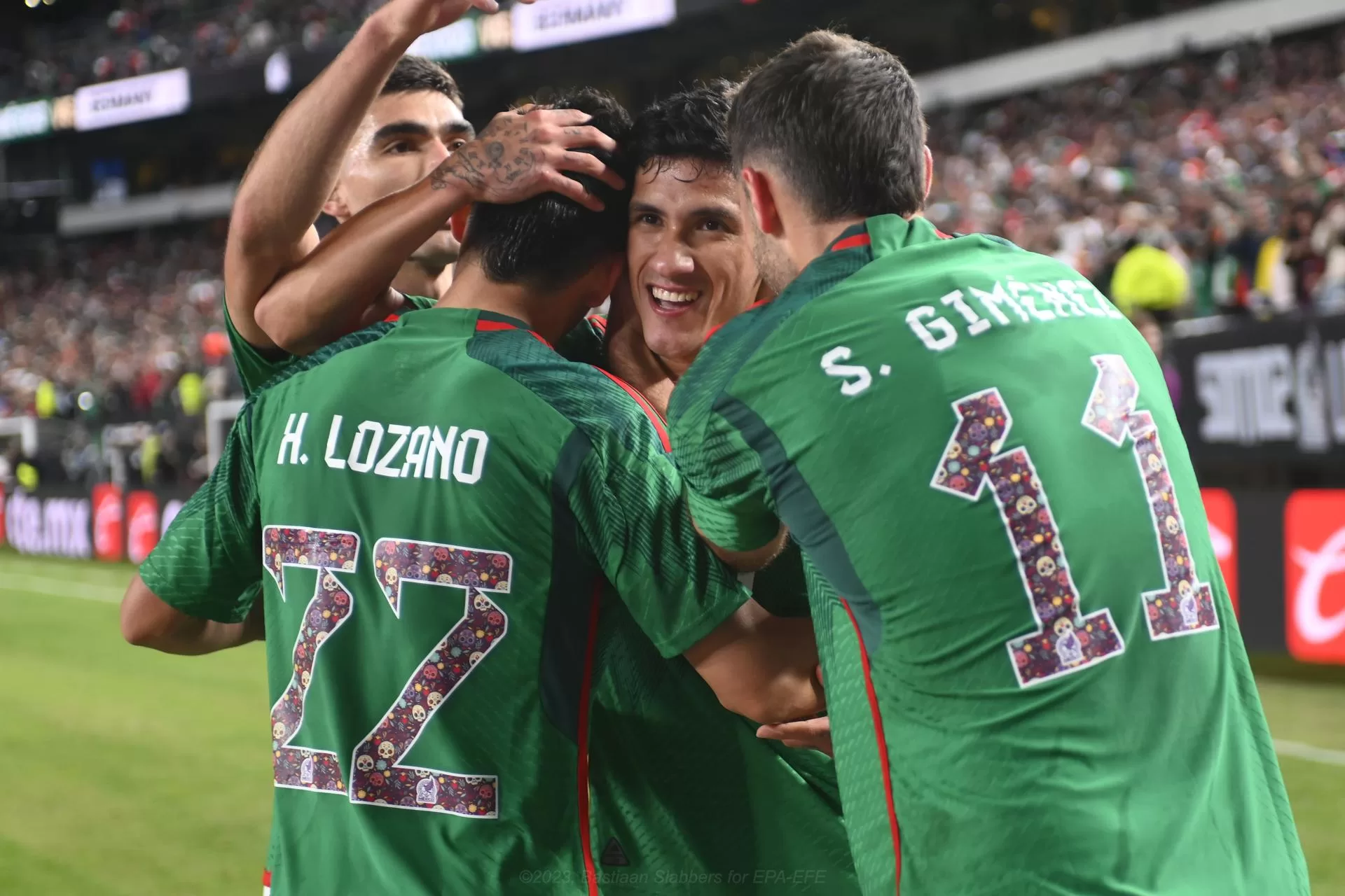 alt 2-2. Con goles de Antuna y Sánchez, México empata con Alemania amistoso en Estados Unidos