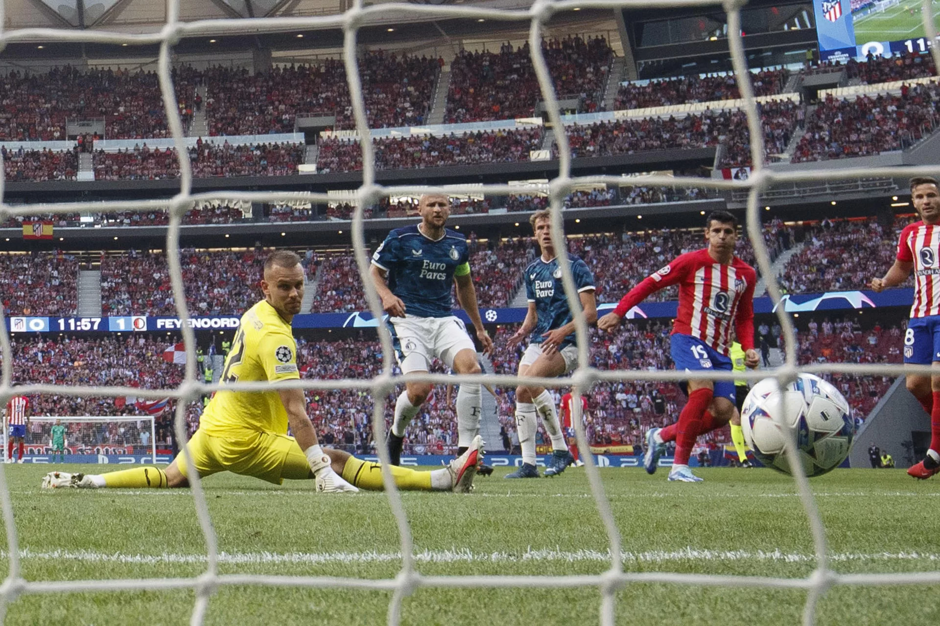 alt El Atlético, el ataque más efectivo de la Champions