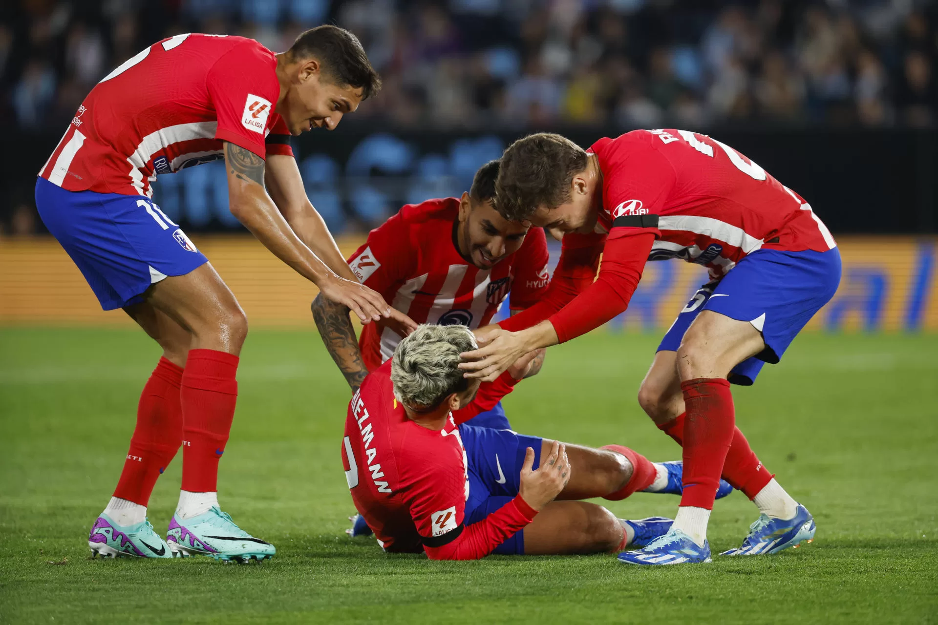 alt Griezmann sobre su segundo gol: “Quería centrar a Morata”