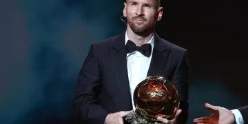 alt El Inter de Miami agasaja al argentino Messi con una "Noche de Oro" por su octavo Balón de Oro