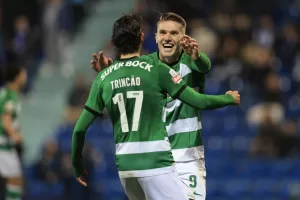 ALT Dobletes de Coates, Gyökeres y Trincão hacen más líder al Sporting de Portugal