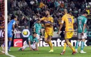 ALT El francés Gignac le da triunfo a Tigres sobre León en México