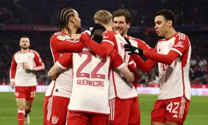 alt 1-0. Guerreiro da el triunfo al Bayern y lo sitúa a cuatro puntos del liderato