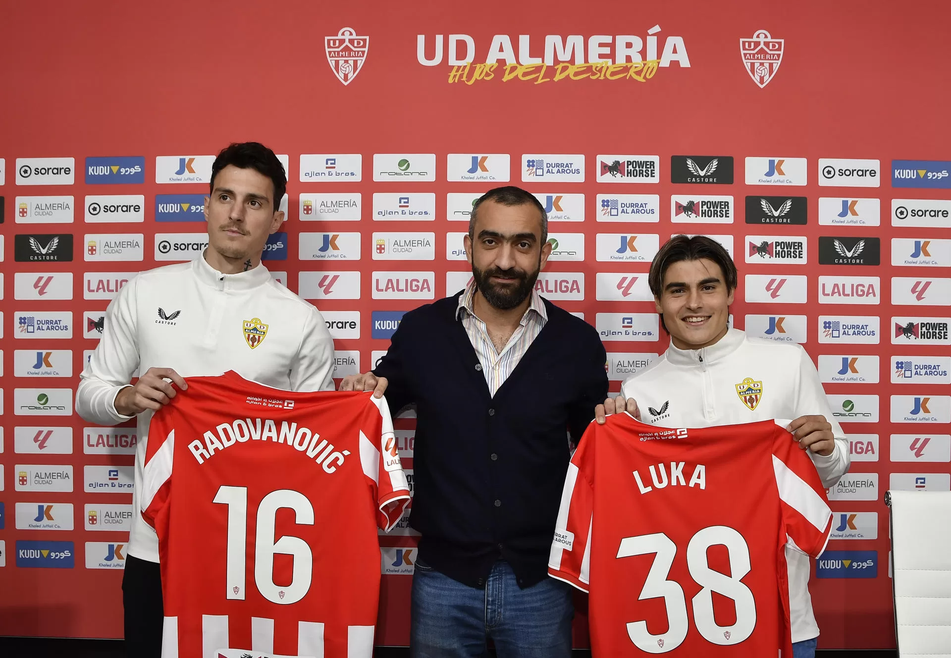 alt Radovanovic y Romero destacan que llegan de equipos también presionados como el Almería