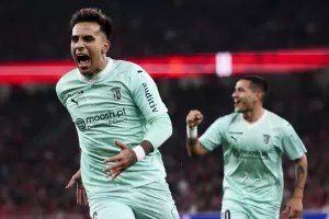 alt 1-1. El Braga empata en casa con gol del albaceteño Rodrigo Zalazar