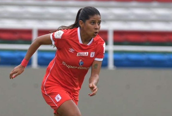 Leury Basanta, jugadoras venezolanas, Colombia, liga BetPlay, fútbol femenino