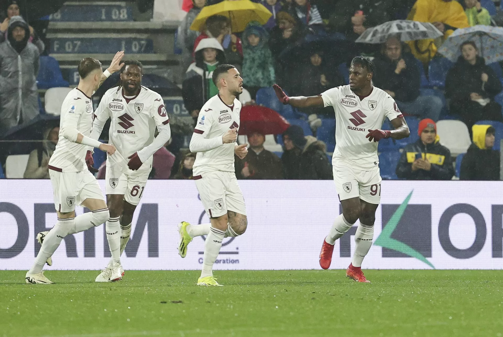 alt 1-1. Colombiano Zapata rascata un empate ante el Sassuolo