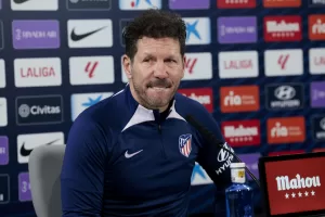 alt Simeone: "No vamos a forzar absolutamente a Griezmann para nada"